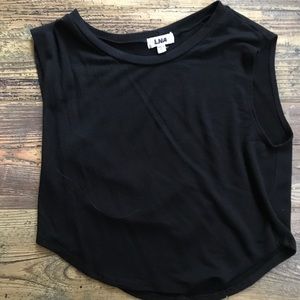 Loose crop top